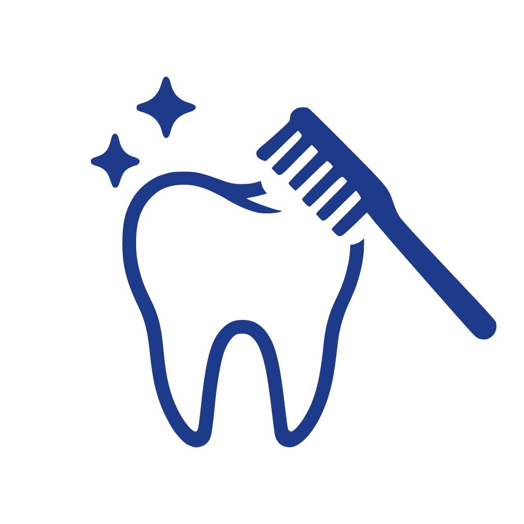 Professionelle Zahnreinigung Icon